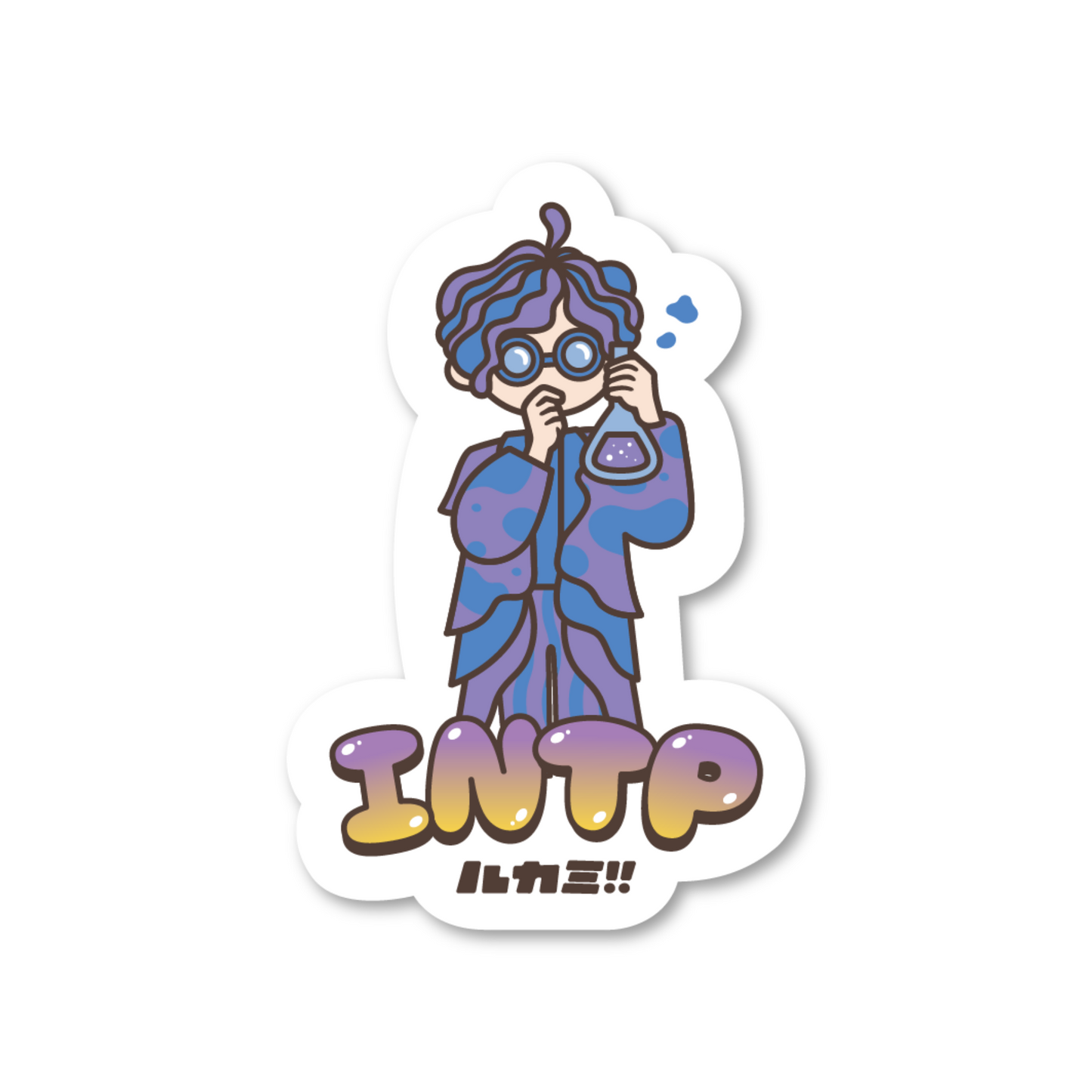 16typeステッカー